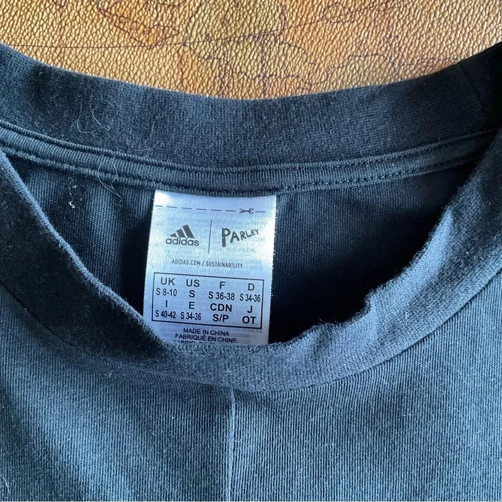 ADIDAS PARLEY, t-shirt, size small, black - Picture 2 of 7